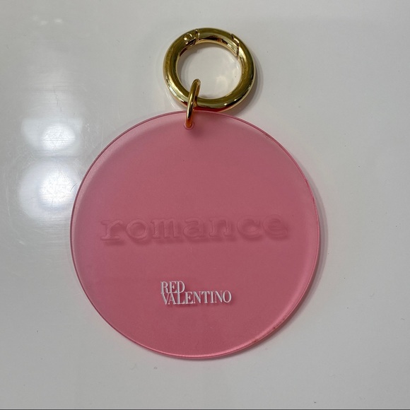 NEW Red Valentino Romance Charm Keychain / Key Ring - Picture 3 of 3